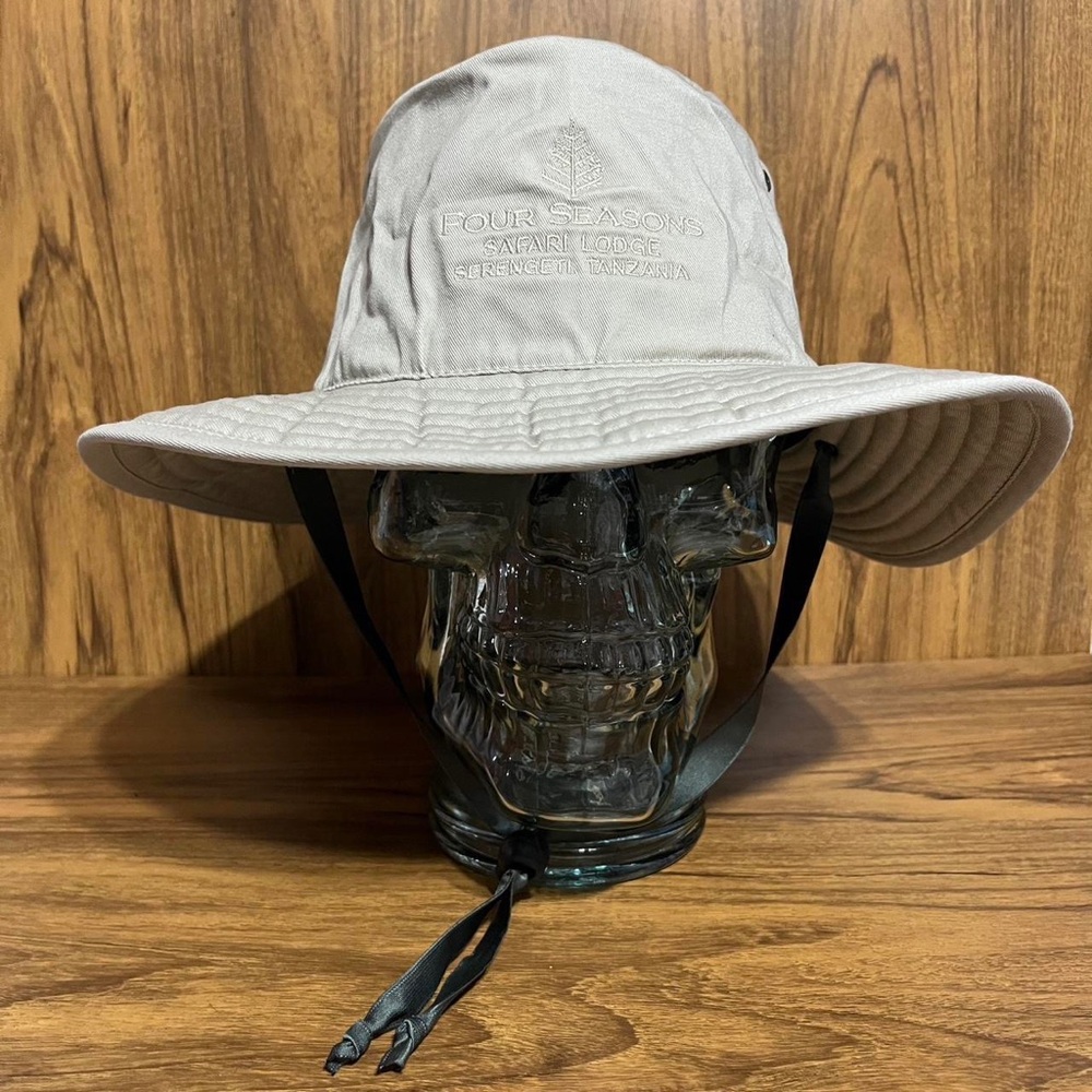 Four Seasons Safari Lodge Serengeti, Tanzania Beige Sun Hat L Large